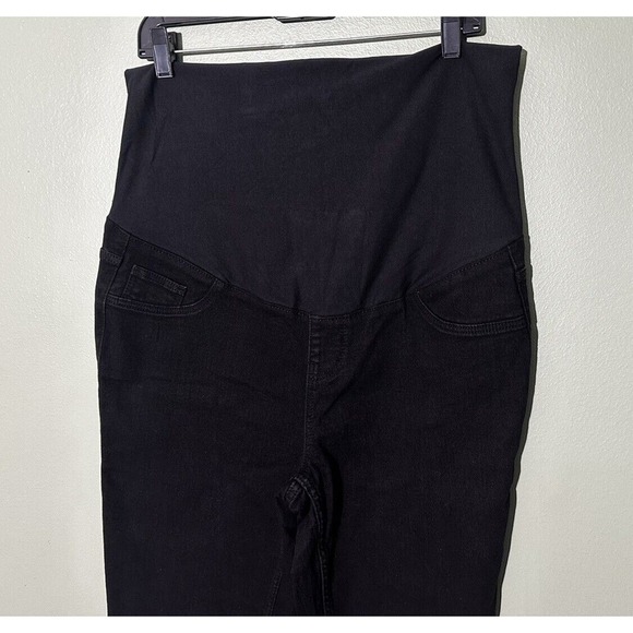 Mama;licious Maternity Jeggings Sz XL Ankle Jeans Over The Bump stretch​​​ - Picture 12 of 13